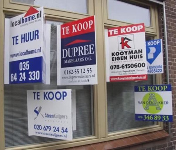In Amsterdam dalen de woningprijzen
