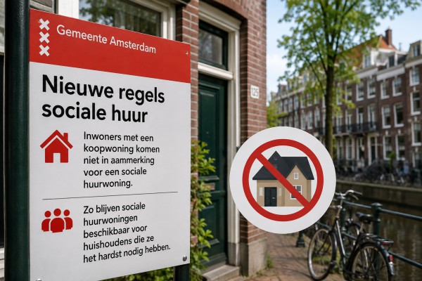 Amsterdam scherpt regels voor sociale huur aan