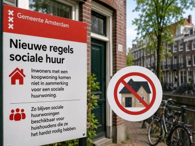 Amsterdam scherpt regels voor sociale huur aan
