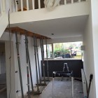 De stempeling loopt door tot de verdieping zodat de wand maximaal verwijderd kan worden De stempeling loopt door tot de verdieping zodat de wand maximaal verwijderd kan worden