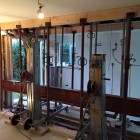 Conform de constructieberekening en de vergunning wordt het staal aangebracht Conform de constructieberekening en de vergunning wordt het staal aangebracht